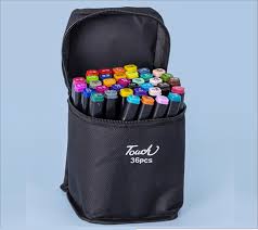 Miniatura 2 de Kit 36 Plumones Marcadores + estuche